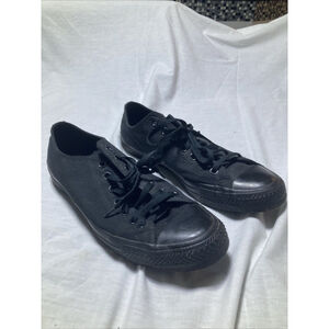 New Converse Chuck Taylor All Star Low Black Black Fits Us Men Size 10.5-11 🔥🔥
